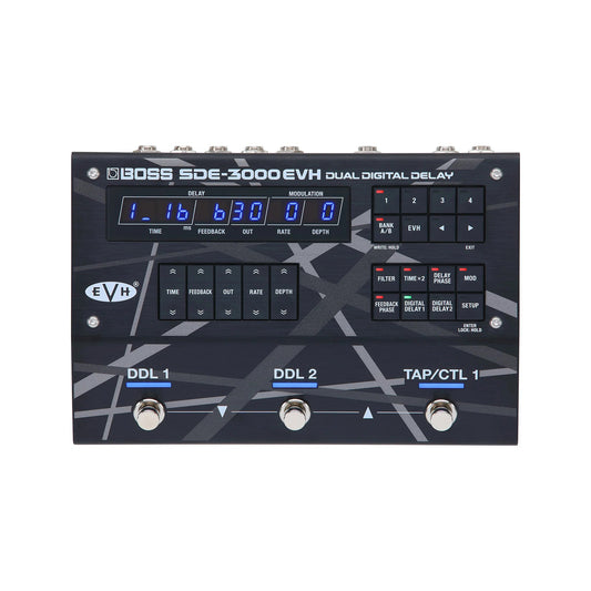 Pedal Guitar Boss SDE-3000EVH Dual Digital Delay - Việt Music