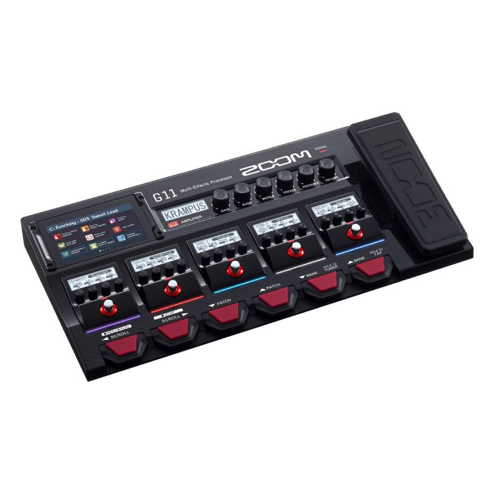 Pedal Guitar Điện Zoom G11 Multi-Effects Processor for Guitarists - Việt Music