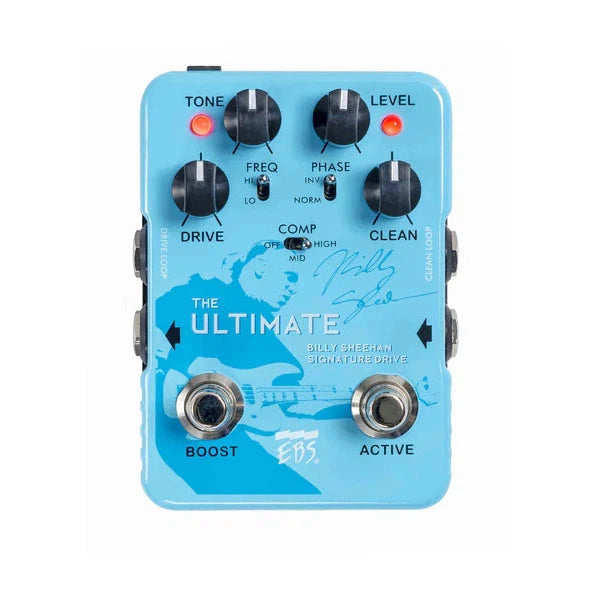 Pedal Guitar EBS Billy Sheehan Ultimate Signature Bass Overdrive - Việt Music