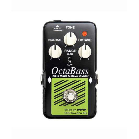 Pedal Guitar EBS OctaBass Blue Label Triple Mode Octave Divider - Việt Music