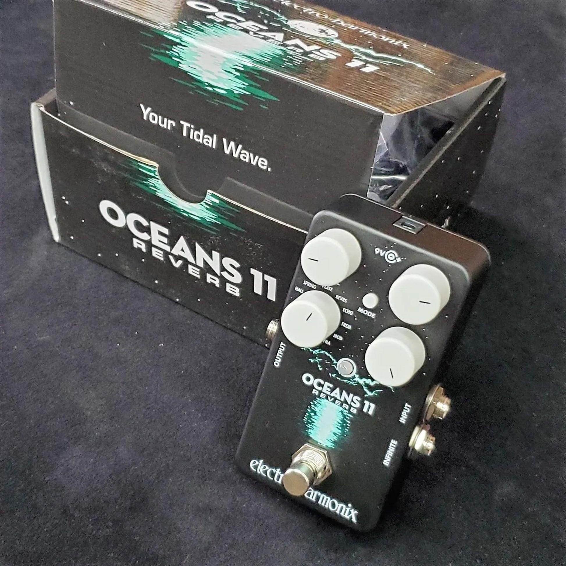 Pedal Guitar Electro-Harmonix Oceans 11 Reverb - Việt Music