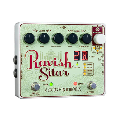 Pedal Guitar Electro-Harmonix Ravish Sitar - Việt Music