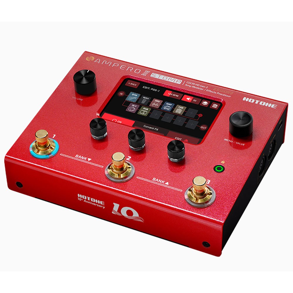 Pedal Guitar Hotone MP-300 Ampero II Stomp 10th Anniversary Limited Edition - Việt Music