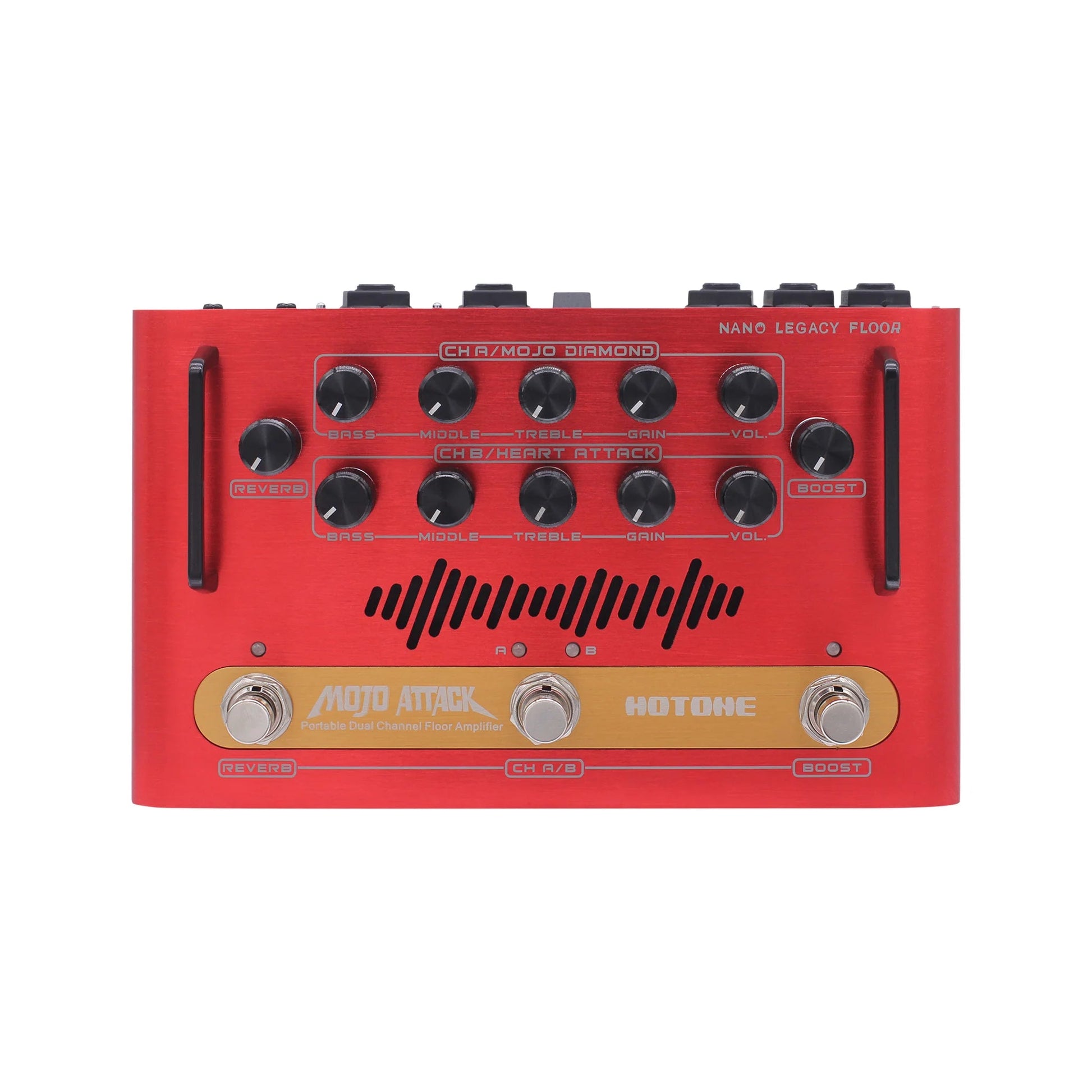 Pedal Guitar Hotone Mojo Attack Floor Amplifier - Việt Music