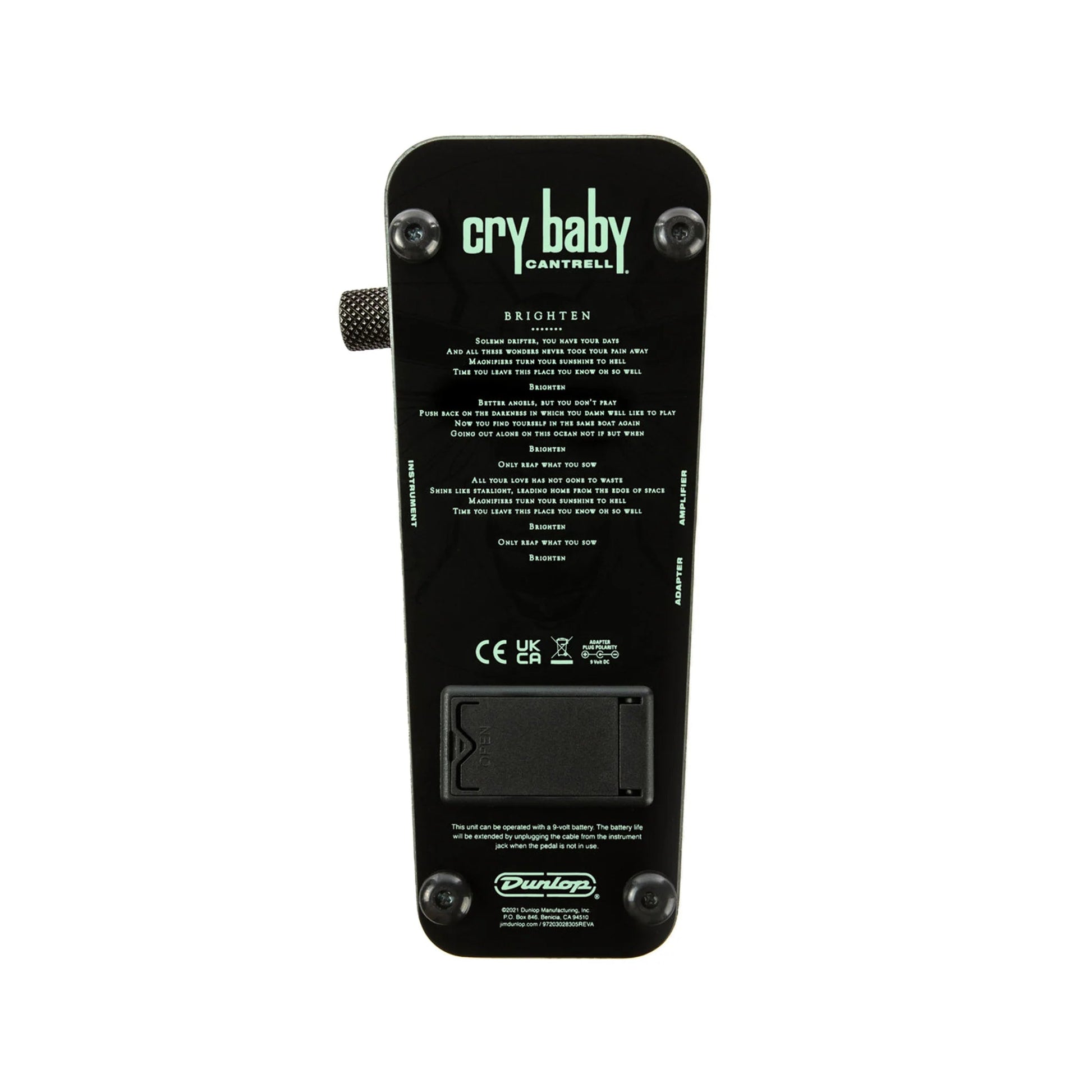 Pedal Guitar Jim Dunlop JC95FFS Jerry Cantrell Firefly Cry Baby Wah - Việt Music