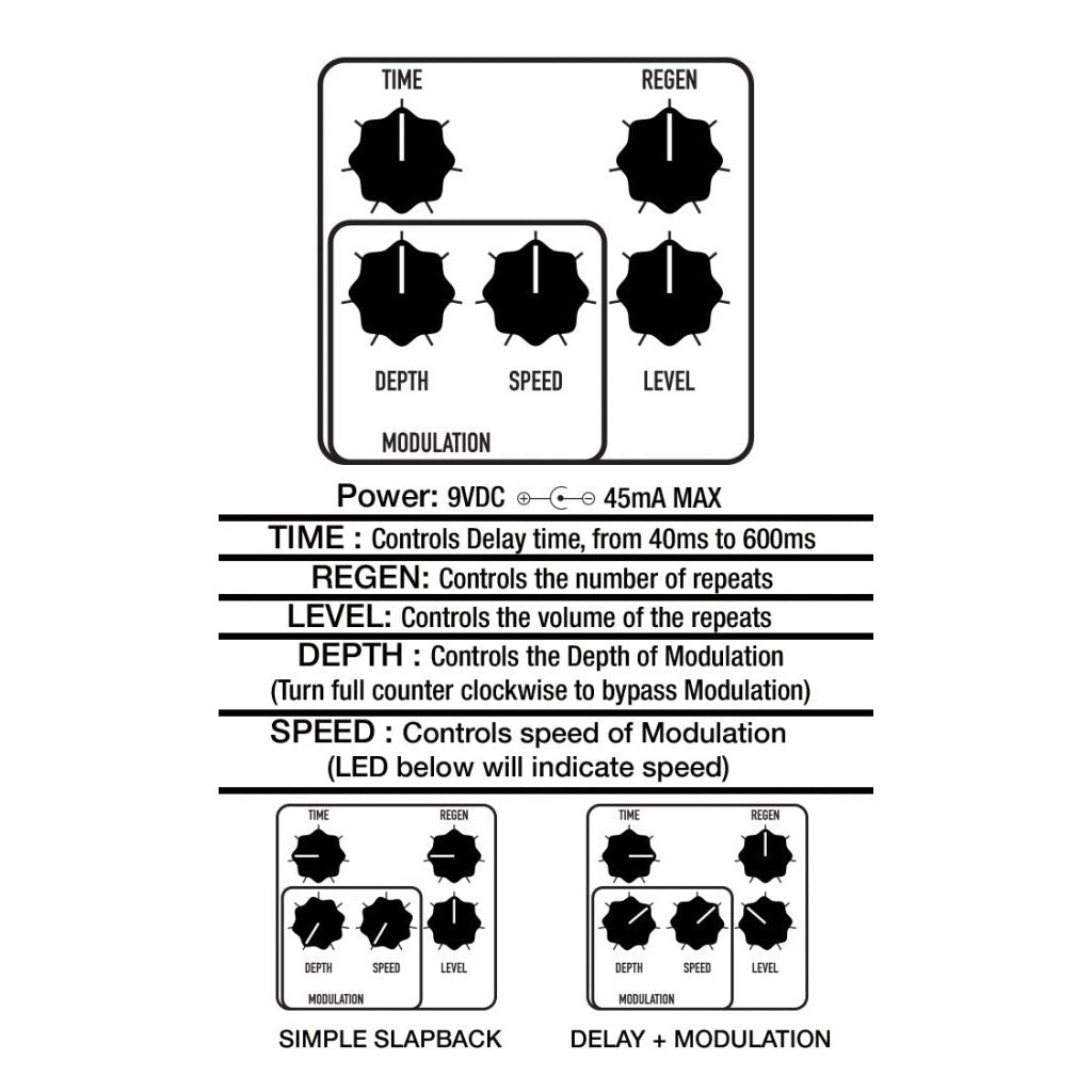 Pedal Guitar Keeley Mag Echo Delay - Việt Music