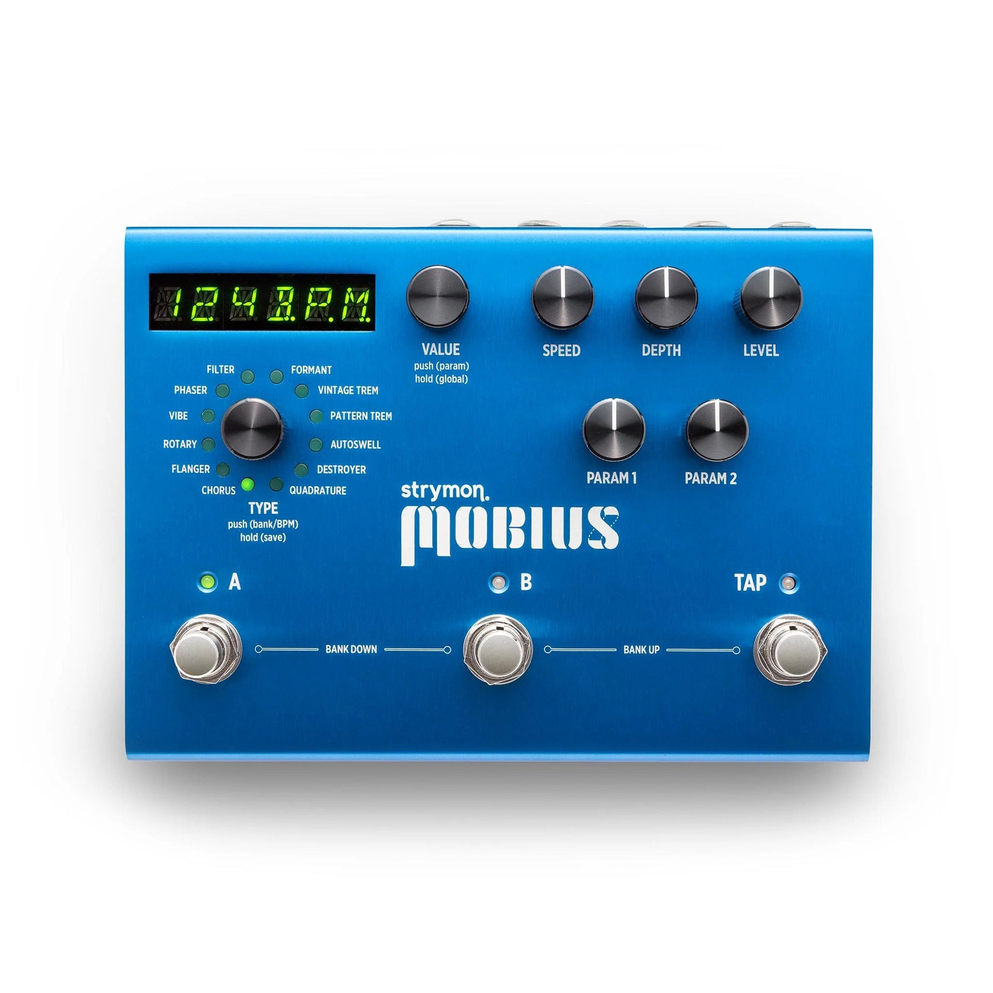 Pedal Guitar Strymon Mobius Modulation - Việt Music