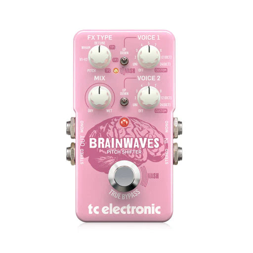 Pedal Guitar TC Electronic Brainwaves Pitch Shifter - Việt Music