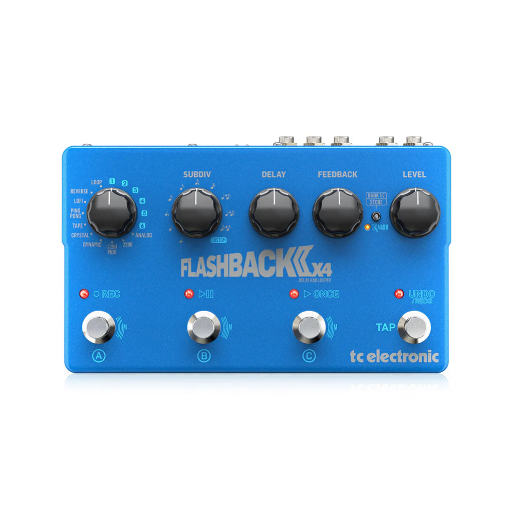 Pedal Guitar TC Electronic Flashback 2 X4 Delay - Việt Music