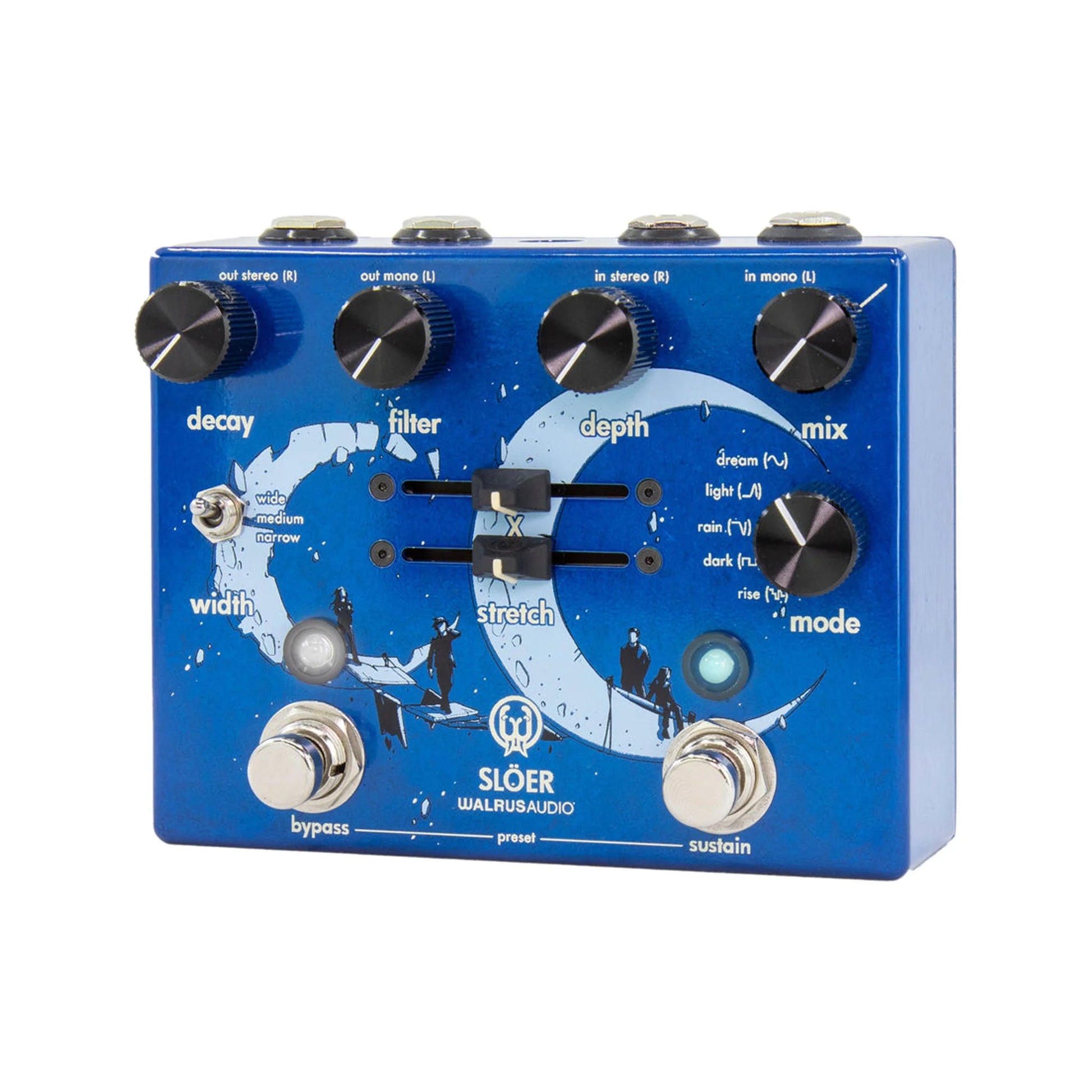 Pedal Guitar Walrus Audio SLOER Stereo Ambient Reverb - Việt Music