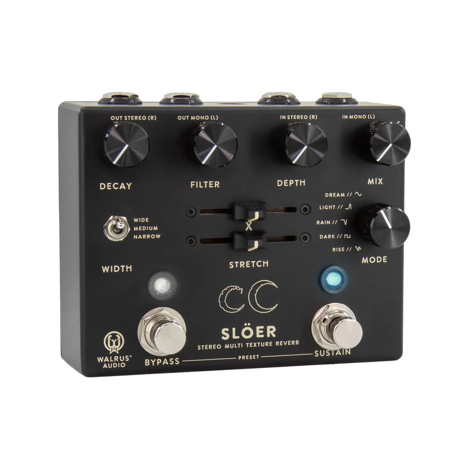 Pedal Guitar Walrus Audio SLOER Stereo Ambient Reverb - Việt Music