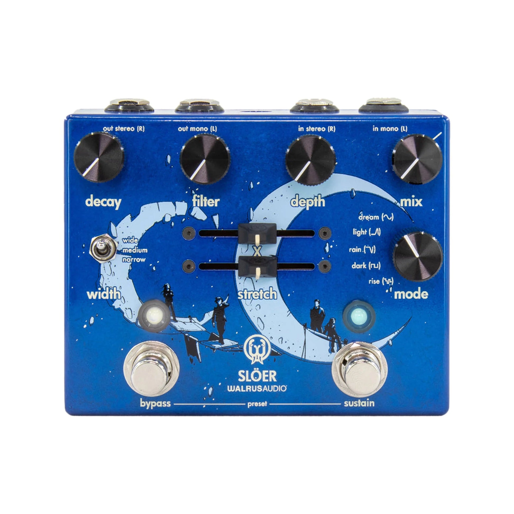 Pedal Guitar Walrus Audio SLOER Stereo Ambient Reverb - Việt Music