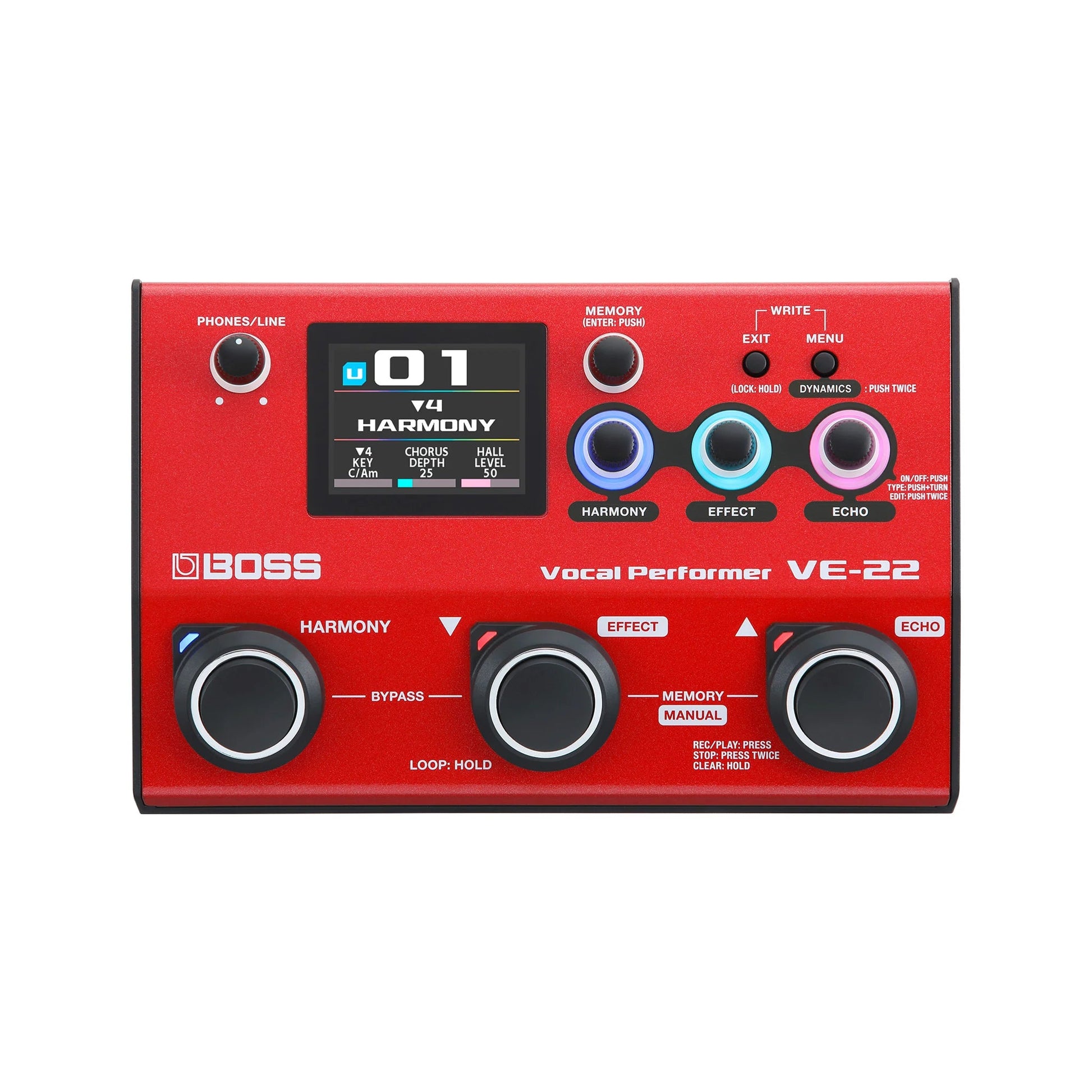 Pedal Vocal Boss VE-22 Vocal Performer - Việt Music