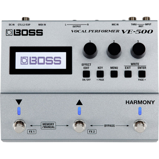 Pedal Guitar Boss VE-500 Vocal Performer - Việt Music