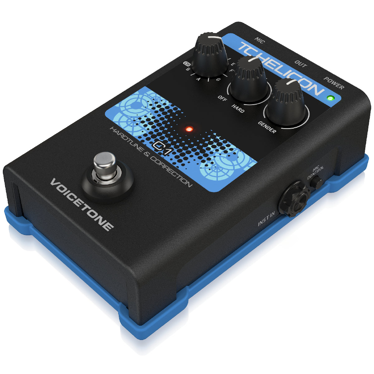 Pedal Guitar TC-Helicon VoiceTone C1 Pitch Correction Vocal Effects - Việt Music