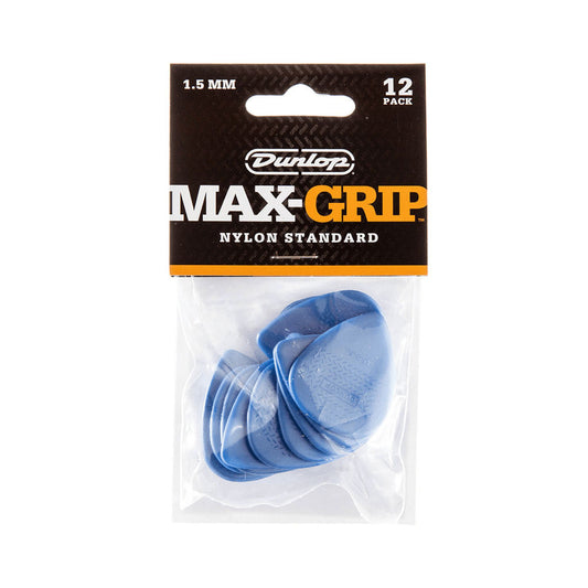 Pick Gảy Đàn Guitar Dunlop Max-Grip Nylon 1.5mm, 12pc - Việt Music