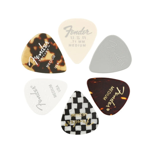 Pick Gảy Đàn Guitar Fender 351 Material Medley - Việt Music