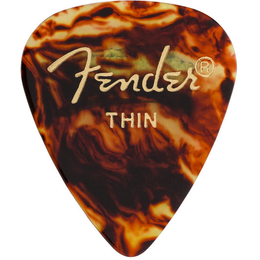 Pick Gảy Đàn Guitar Fender 351 Shape Classic Celluloid - Việt Music