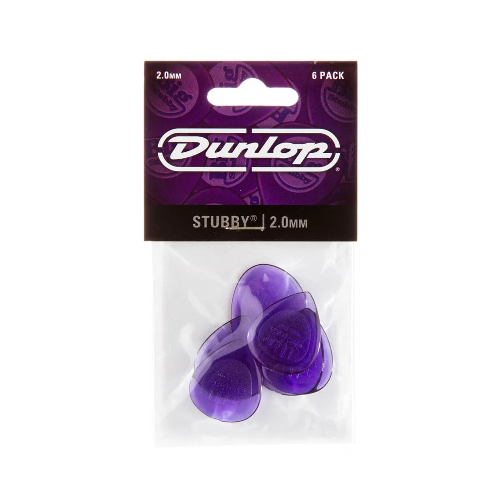 Pick Gảy Đàn Guitar Jim Dunlop 474P Stubby Jazz, 6pc - Việt Music