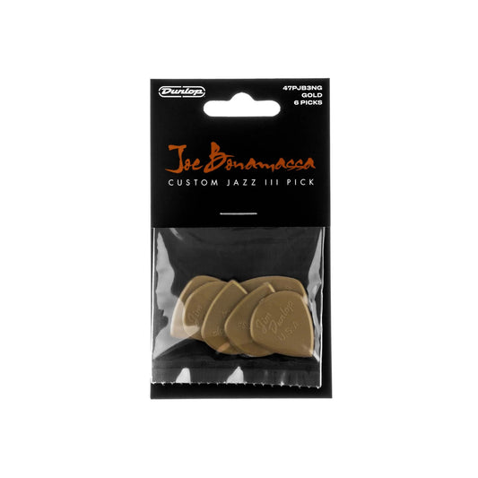 Pick Gảy Đàn Guitar Jim Dunlop 47PJB3NG Joe Bonamassa Custom Jazz III, 6pc - Việt Music