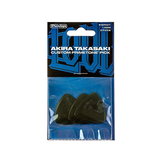 Pick Gảy Đàn Guitar Jim Dunlop 516PAKT Akira Takasaki Custom Primetone 1.4mm,3pc - Việt Music