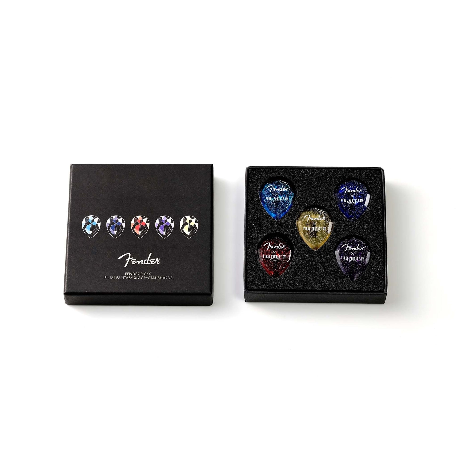 Pick Gảy Đàn Guitar Jim Dunlop Fender Final Fantasy XIV Crystal Shards, 5pc - Việt Music