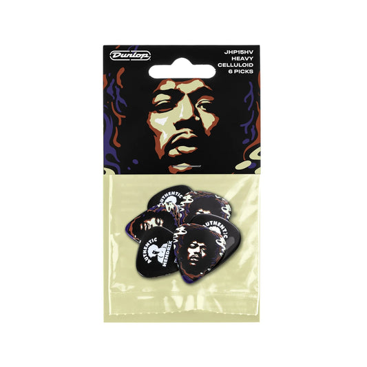 Pick Gảy Đàn Guitar Jim Dunlop JHP15HV Jimi Hendrix Star Haze - Việt Music