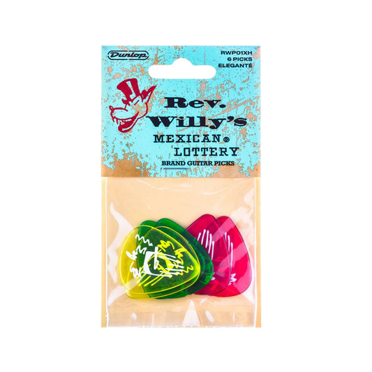 Pick Gảy Đàn Guitar Jim Dunlop RWP01XH Rev Willy Extra-Heavy, 6pc - Việt Music