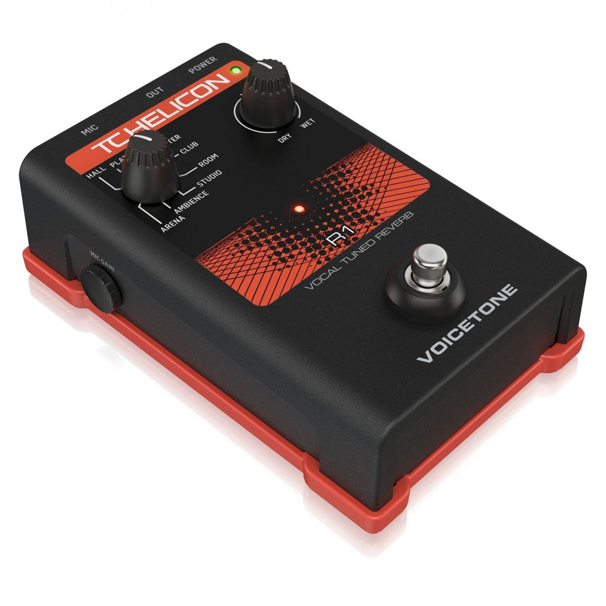 Pedal Vocal TC Helicon VoiceTone R1 Reverb - Việt Music