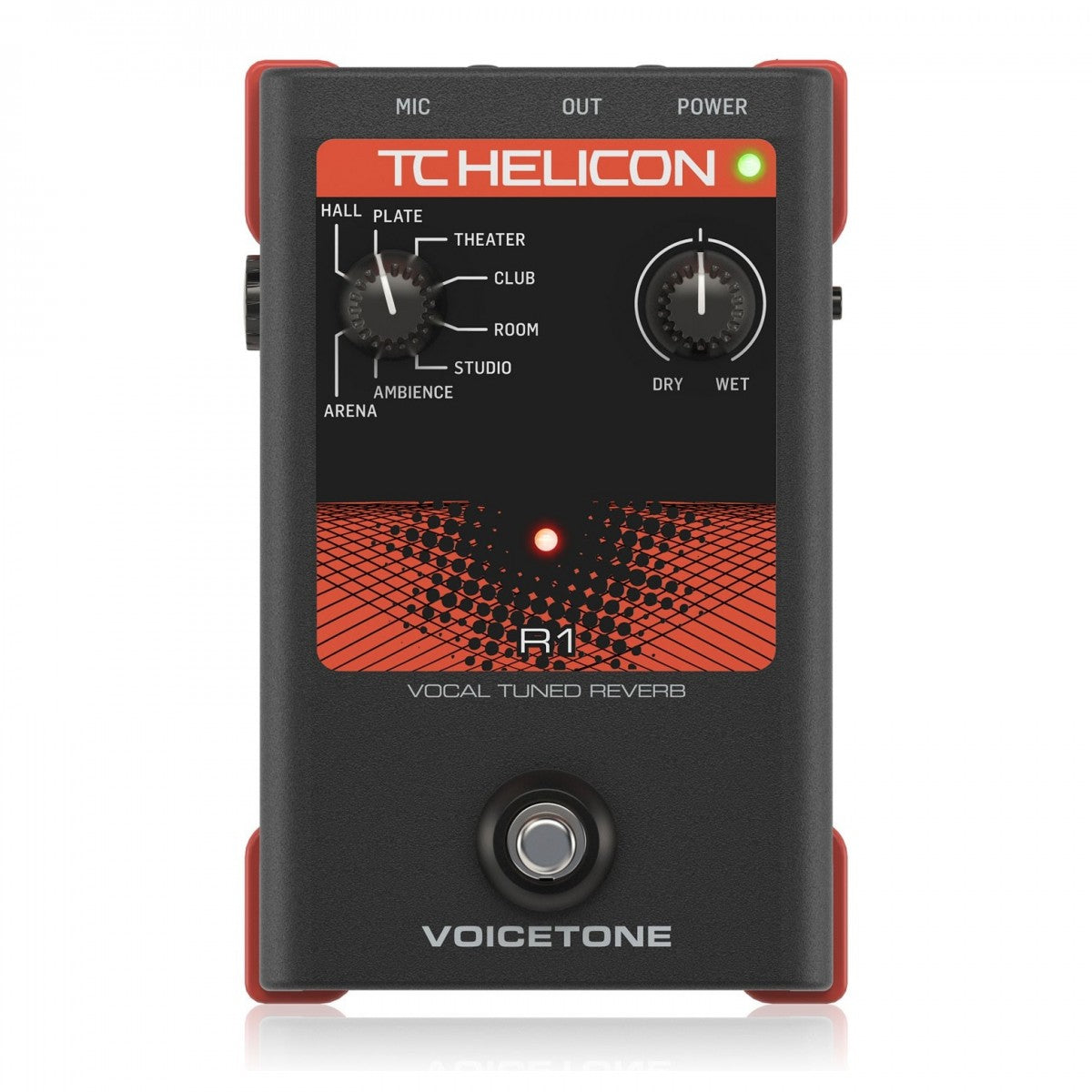 Pedal Vocal TC Helicon VoiceTone R1 Reverb - Việt Music