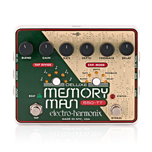 Pedal Guitar Electro-Harmonix Deluxe Memory Man 550-TT - Việt Music