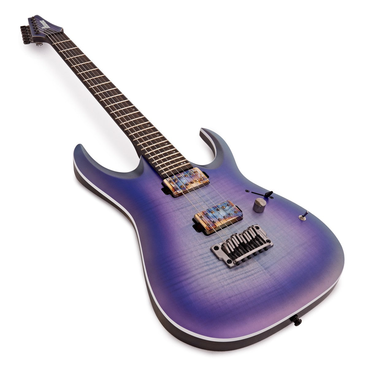 Đàn Guitar Điện Ibanez RGA61AL - RGA Axion Label HH, Ebony Fingerboard, Indigo Aurora Burst Flat - Việt Music