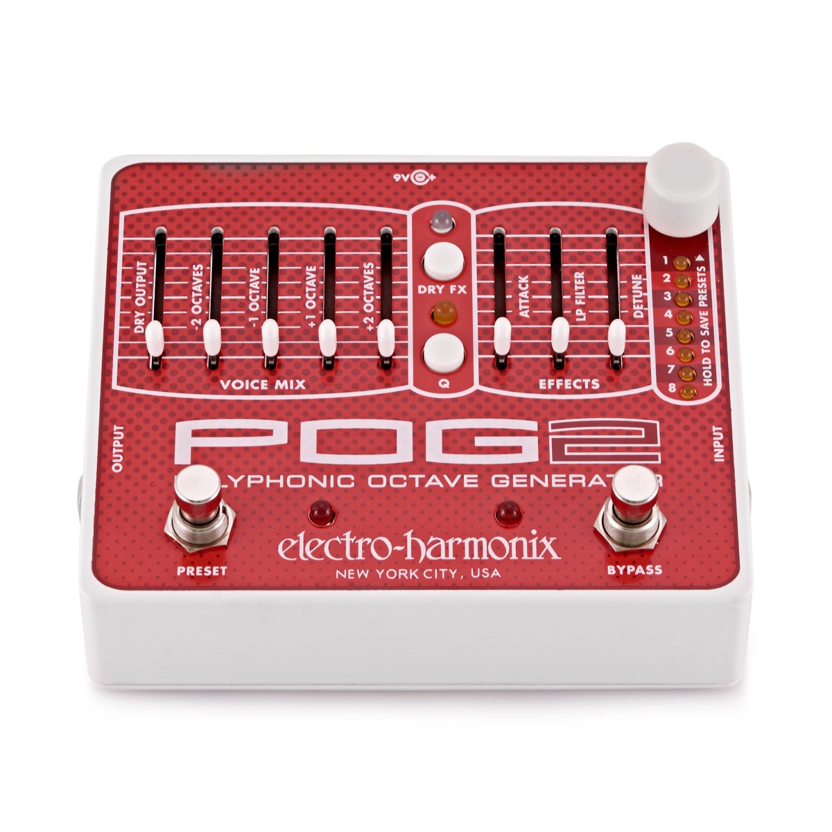 Pedal Guitar Electro-Harmonix POG2 Polyphonic Octave Generator - Việt Music