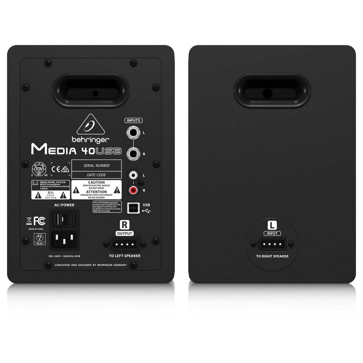 Loa Kiểm Âm Behringer Media 40USB - Việt Music