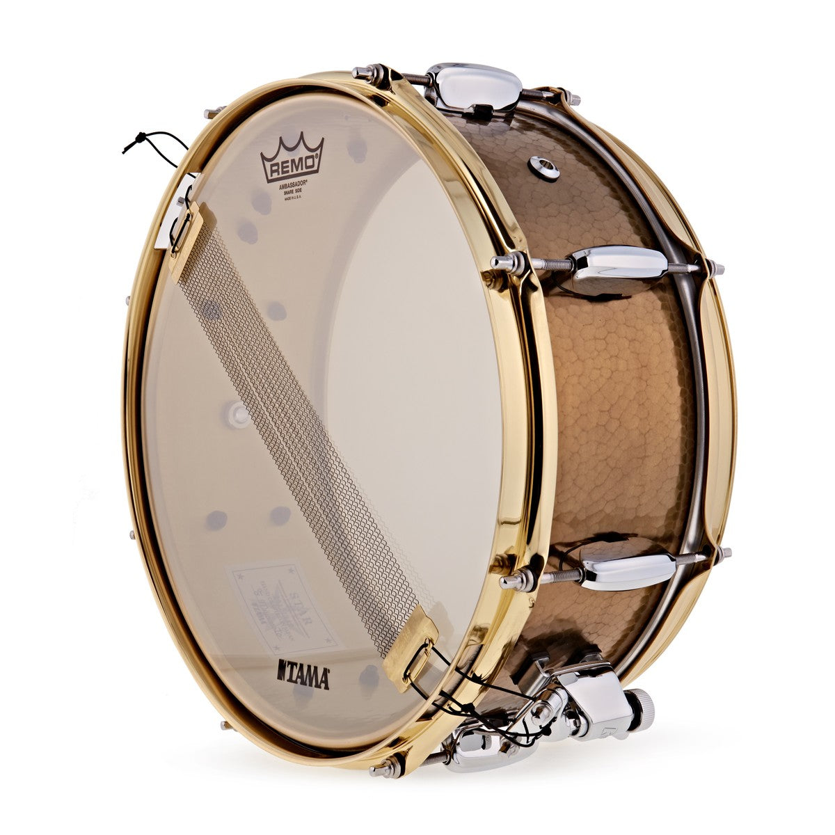 Trống Snare Tama Star Reserve Hand Hammered Brass TBRS1455H - Việt Music