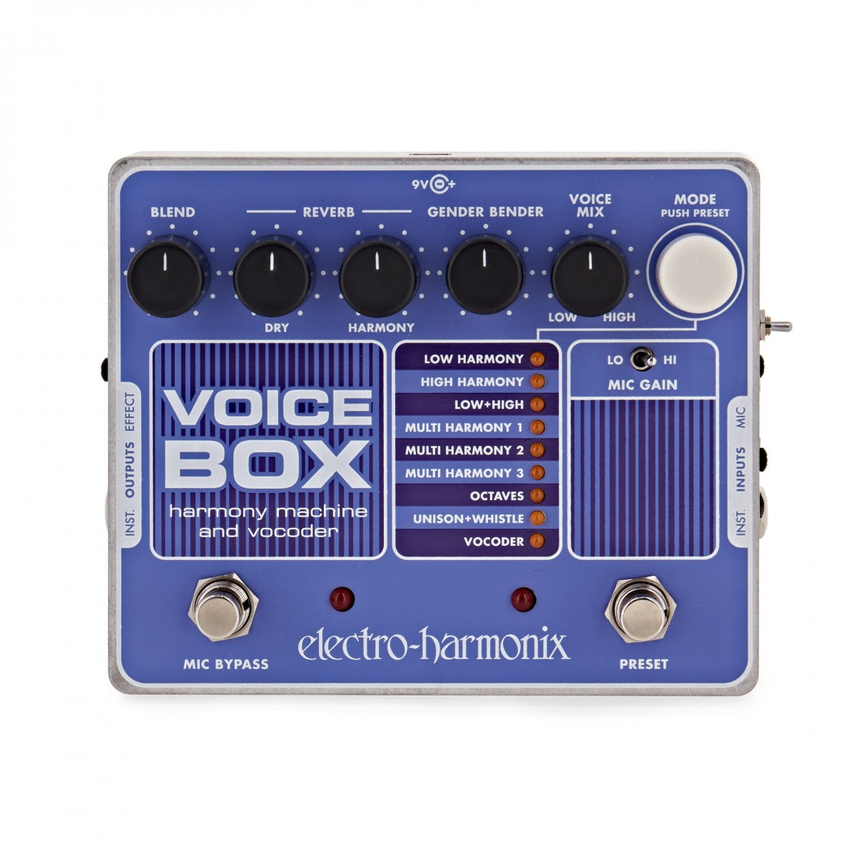 Pedal Vocal Electro-Harmonix Voice Box Vocal Harmony Machine/Vocoder - Việt Music