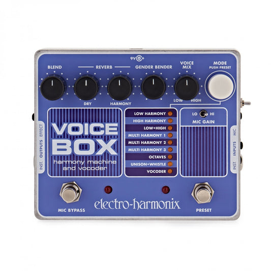 Pedal Vocal Electro-Harmonix Voice Box Vocal Harmony Machine/Vocoder - Việt Music