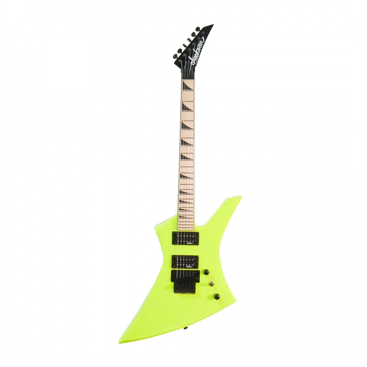 Đàn Guitar Điện Jackson X Series Kelly KEXM HH, Maple Fingerboard, Neon Yellow - Việt Music