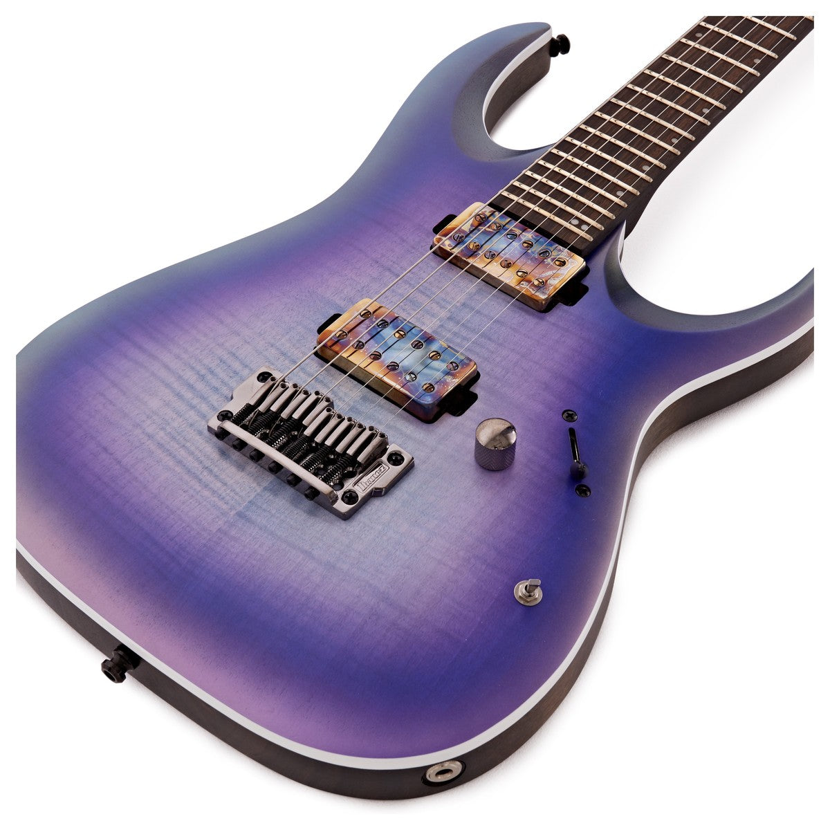 Đàn Guitar Điện Ibanez RGA61AL - RGA Axion Label HH, Ebony Fingerboard, Indigo Aurora Burst Flat - Việt Music