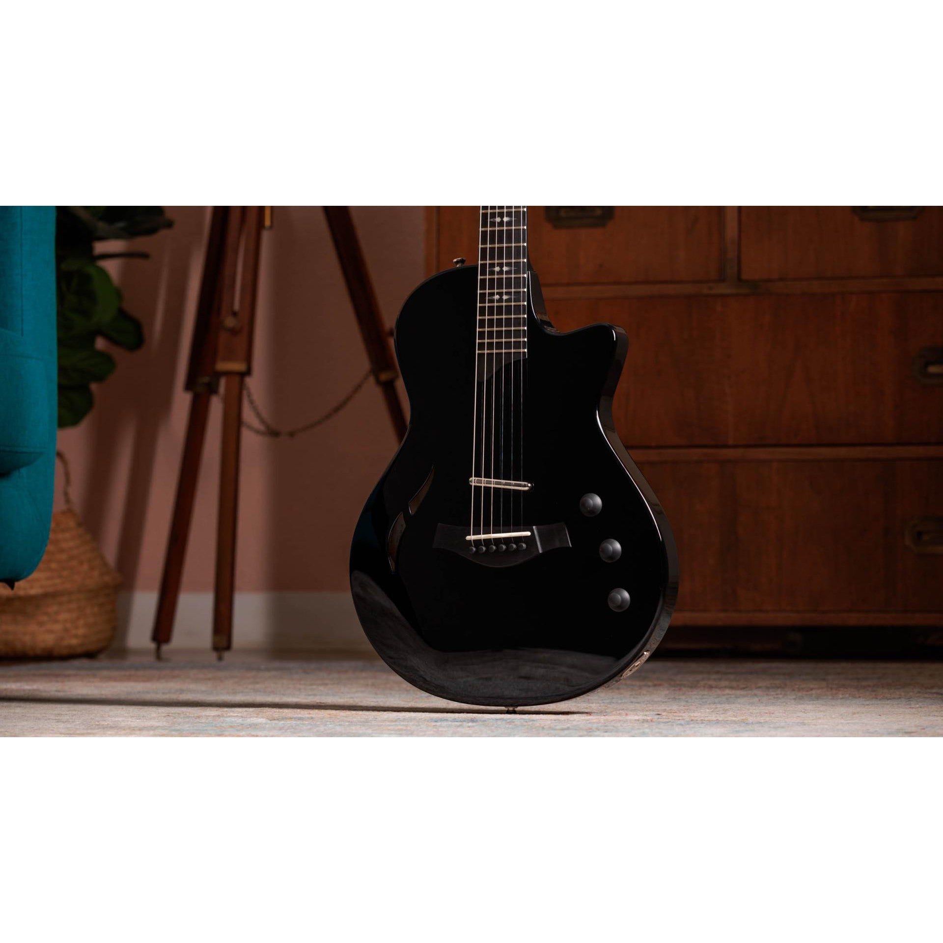 Đàn Guitar Silent Acoustic Taylor T5Z Pro, Black - Việt Music