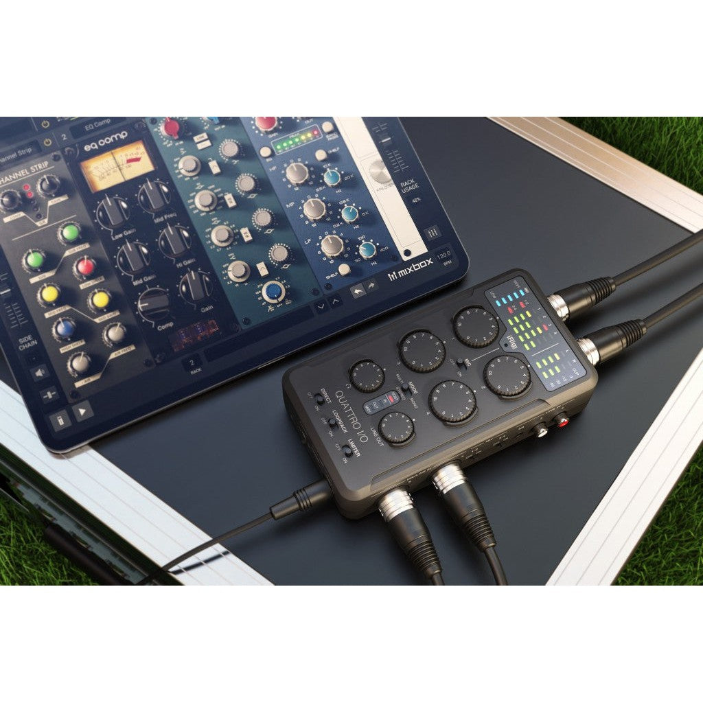 Thiết Bị Thu Âm IK Multimedia IRig Pro Quattro I/O Deluxe - Việt Music