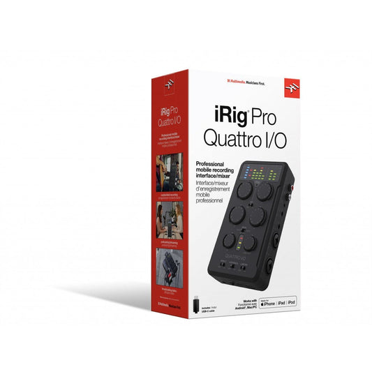 Thiết Bị Thu Âm IK Multimedia IRig Pro Quattro I/O Deluxe - Việt Music