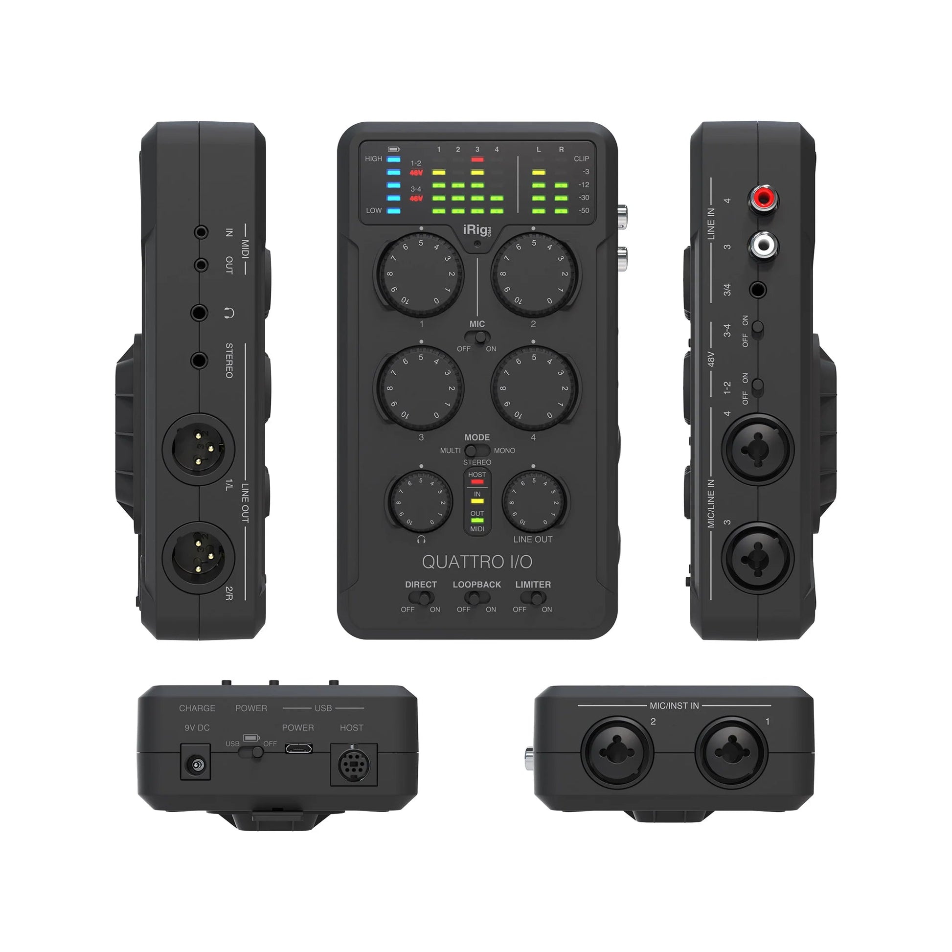 Thiết Bị Thu Âm IK Multimedia IRig Pro Quattro I/O - Việt Music