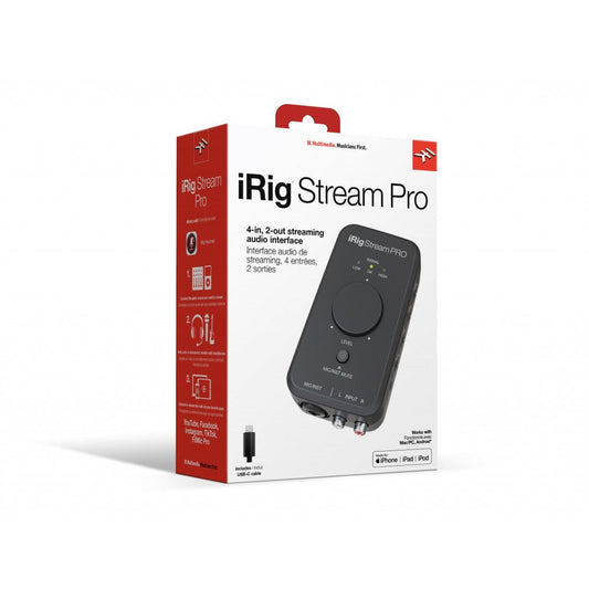 Thiết Bị Thu Âm IK Multimedia IRig Stream Pro - Việt Music