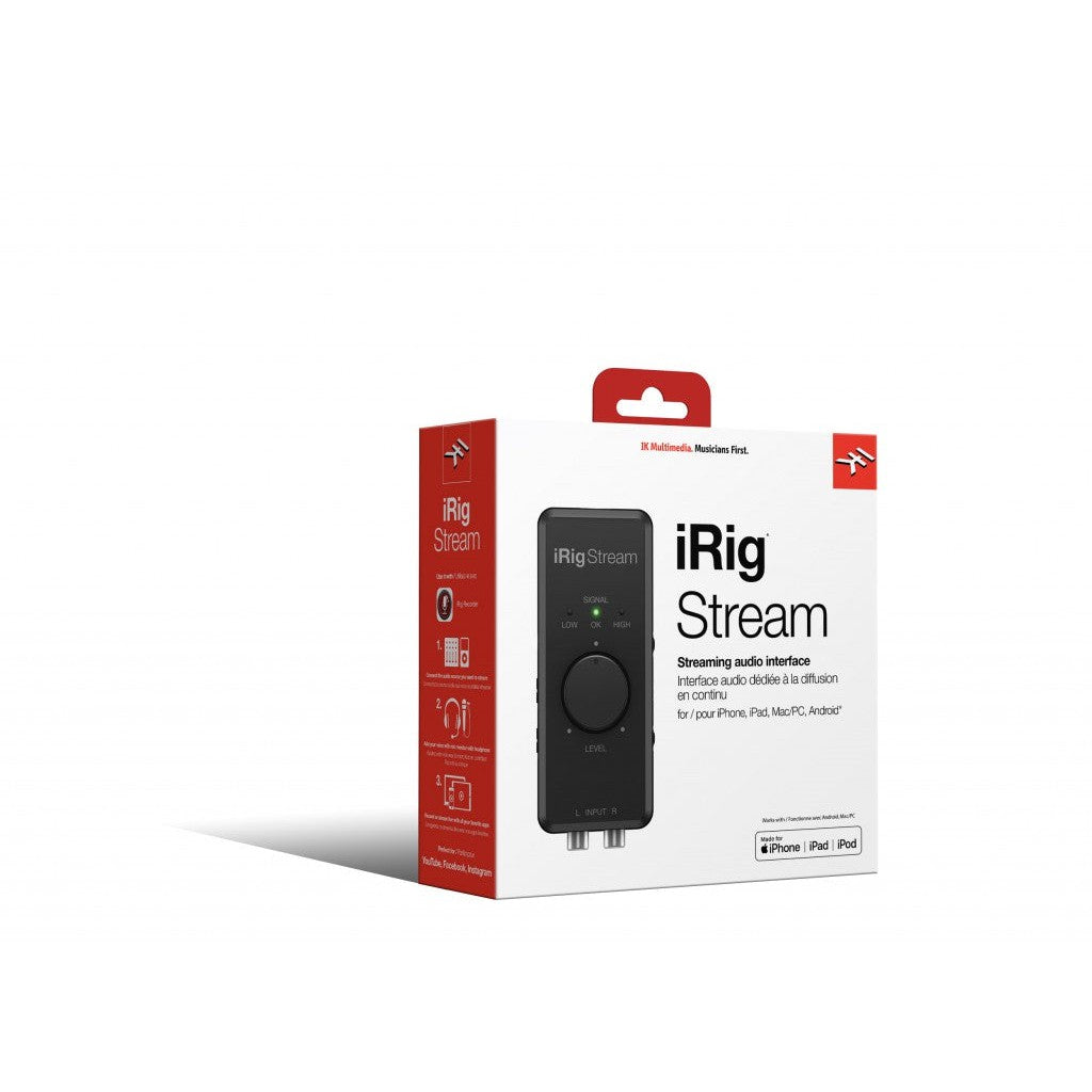 Thiết Bị Thu Âm IK Multimedia IRig Stream - Việt Music