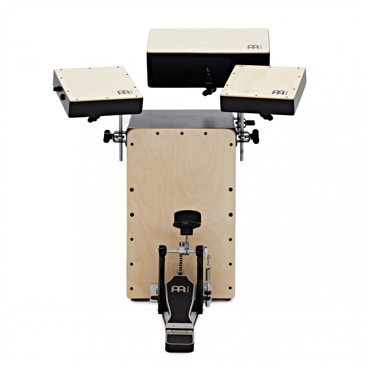 Trống Cajon Meinl Drum Set Cocktail Cajon Kit w/Pickup - PBASSCAJ-KIT - Việt Music