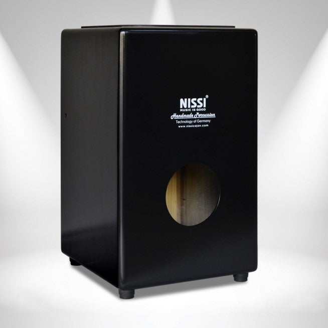 Trống Cajon Nissi CJPLW-712P Cây Lá - Việt Music