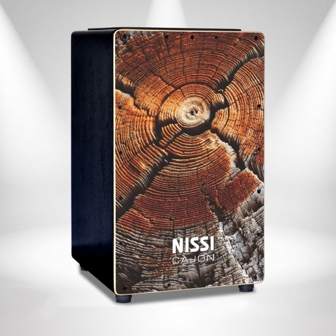 Trống Cajon Nissi CJPLW-712P Lõi Cây - Việt Music