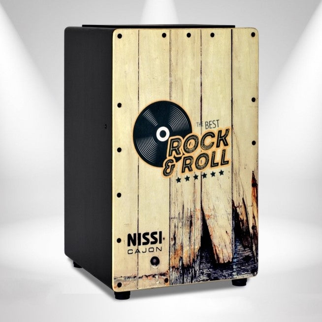 Trống Cajon Nissi CJPLW-712P Rock & Roll - Việt Music