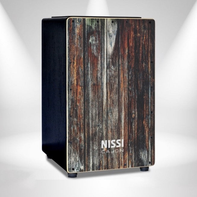 Trống Cajon Nissi CJPLW-712P Vỏ Cây - Việt Music